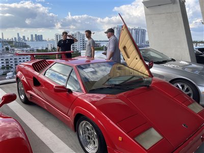 1989 Lamborghini Countach 25th Anniversary coupe