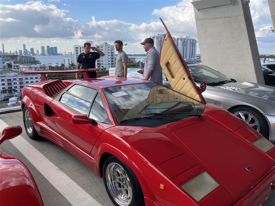 1989 Lamborghini Countach 25th Anniversary coupe
