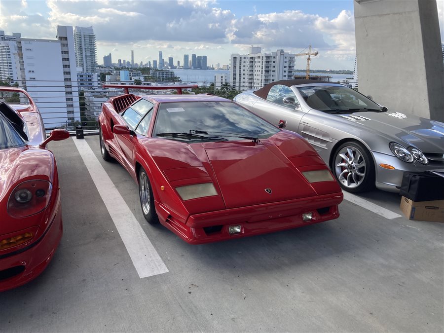 1989 Lamborghini Countach 25th Anniversary coupe