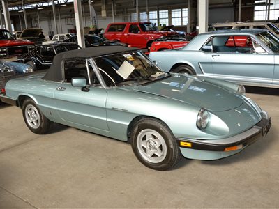 1984 Alfa Romeo Spider Veloce convertible