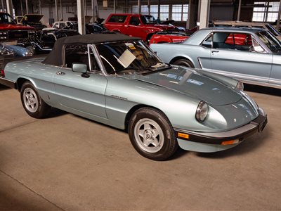 1984 Alfa Romeo Spider Veloce convertible