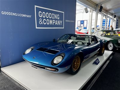 1972 Lamborghini Miura P400 SV coupe