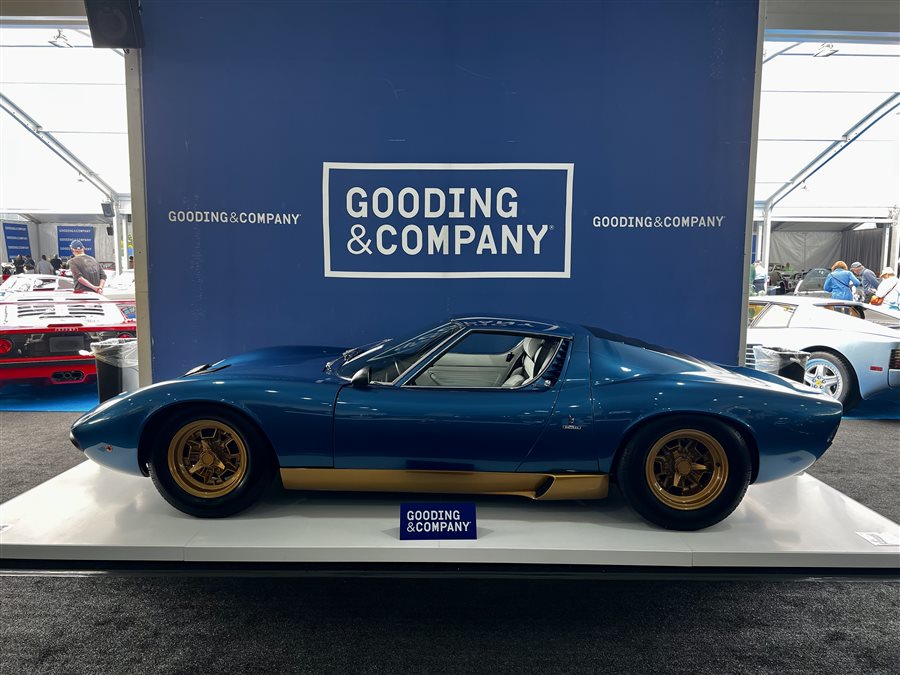 1972 Lamborghini Miura P400 SV coupe