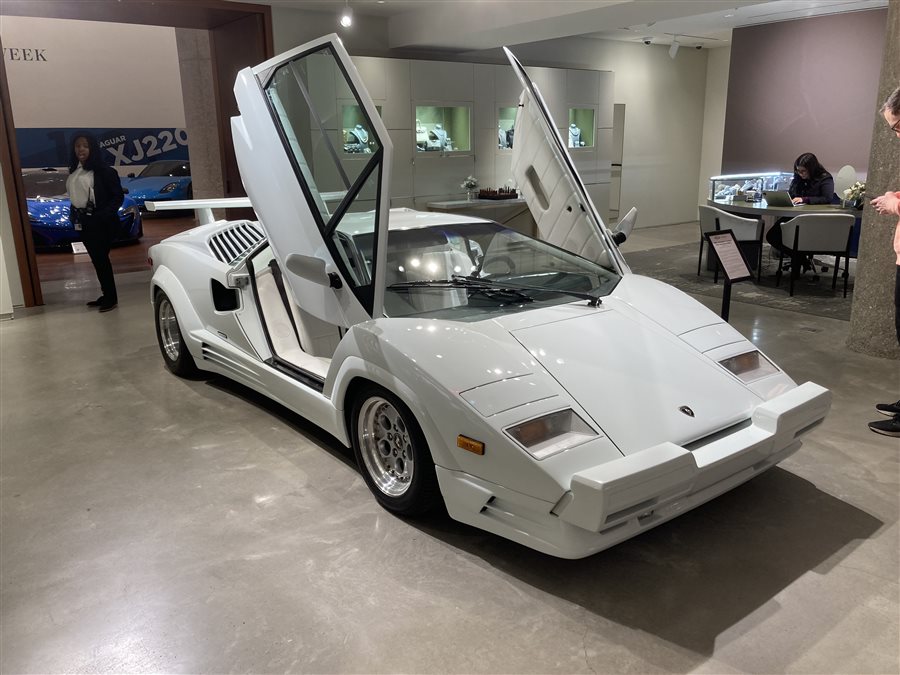 1989 Lamborghini Countach 25th Anniversary Edition coupe