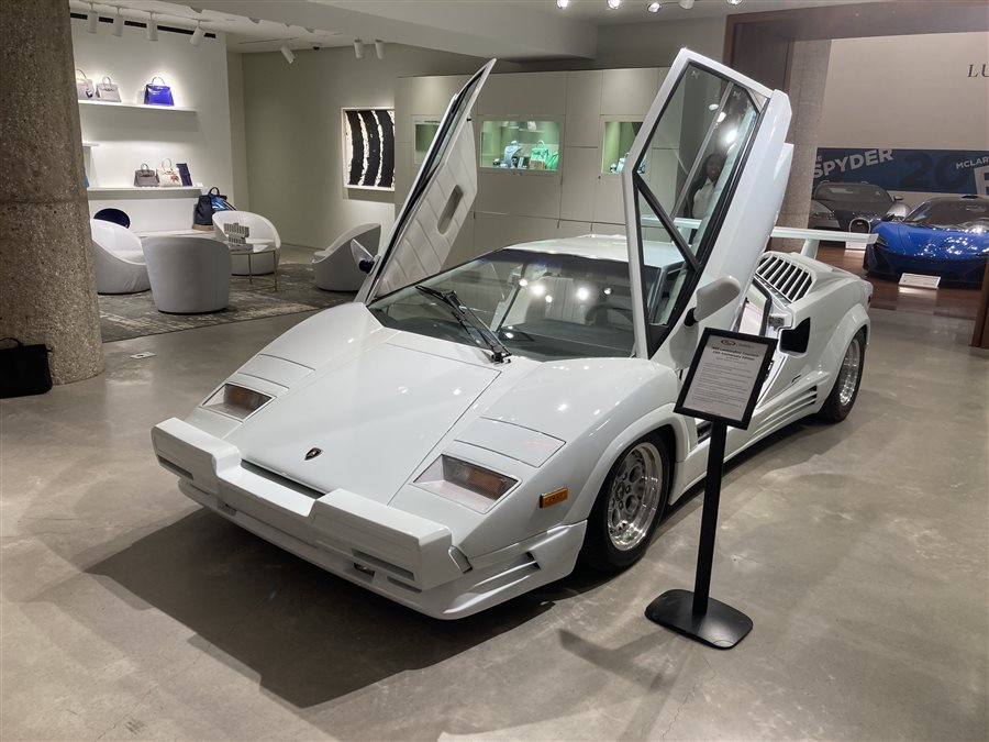 1989 Lamborghini Countach 25th Anniversary Edition coupe