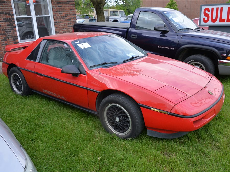 1988 Pontiac Fiero Formula coupe