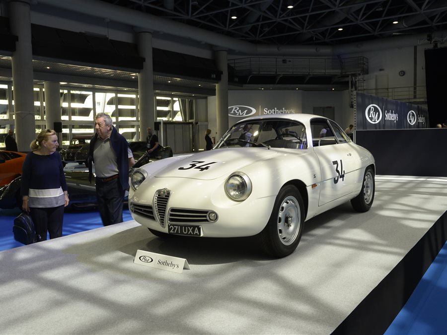 1960 Alfa Romeo Giulietta SZ coupe