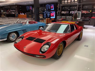 1972 Lamborghini Miura P400 SV coupe