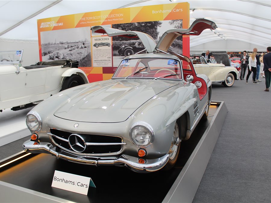 1955 Mercedes-Benz 300SL Gullwing coupe