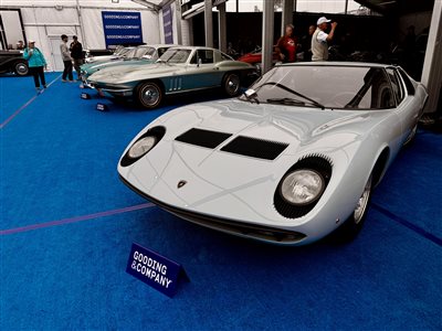 1968 Lamborghini Miura P400 coupe