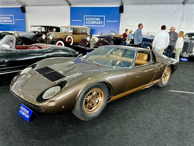 1970 Lamborghini Miura P400S coupe