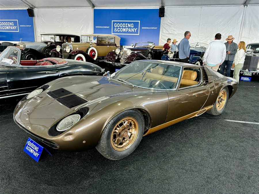 1970 Lamborghini Miura P400S coupe