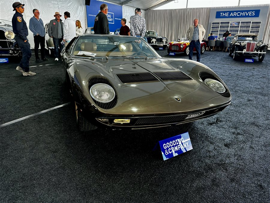 1970 Lamborghini Miura P400S coupe