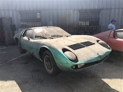 1968 Lamborghini Miura P400 coupe