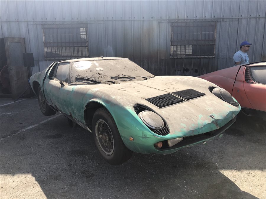 1968 Lamborghini Miura P400 coupe