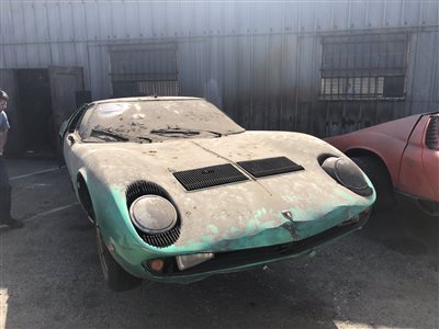 1968 Lamborghini Miura P400 coupe