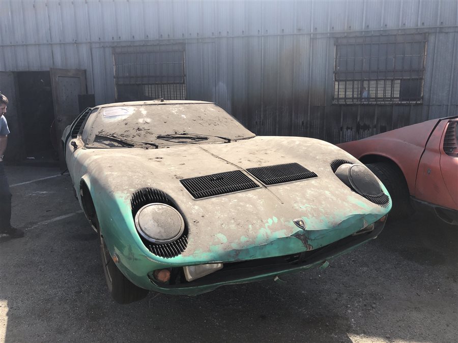 1968 Lamborghini Miura P400 coupe
