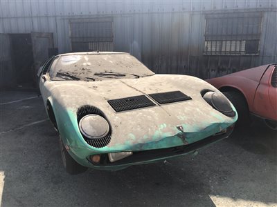1968 Lamborghini Miura P400 coupe