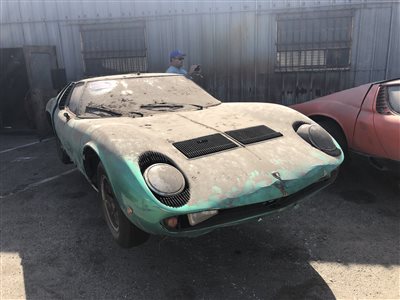 1968 Lamborghini Miura P400 coupe