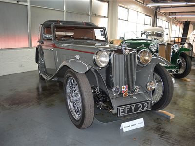 1938 MG TA Tickford drop head coupe