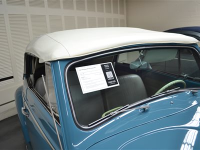 1963 Volkswagen Beetle convertible