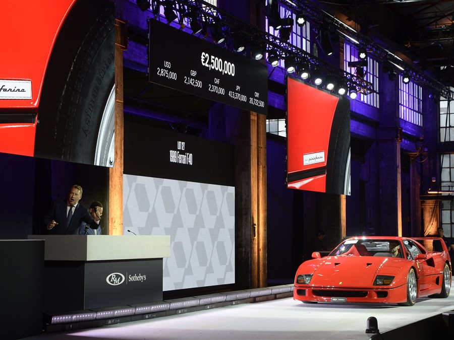 1989 Ferrari F40 coupe