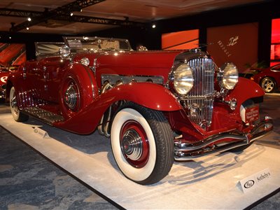 1935 Duesenberg Model J Torpedo Phaeton convertible