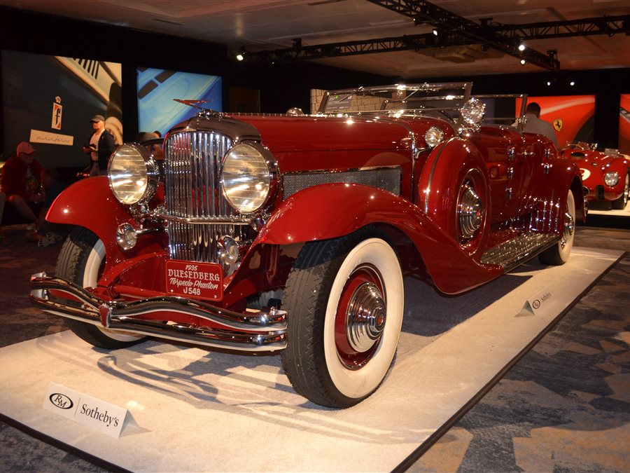 1935 Duesenberg Model J Torpedo Phaeton convertible