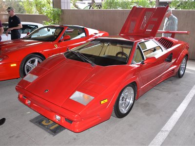 1989 Lamborghini Countach 25th Anniversary Edition coupe