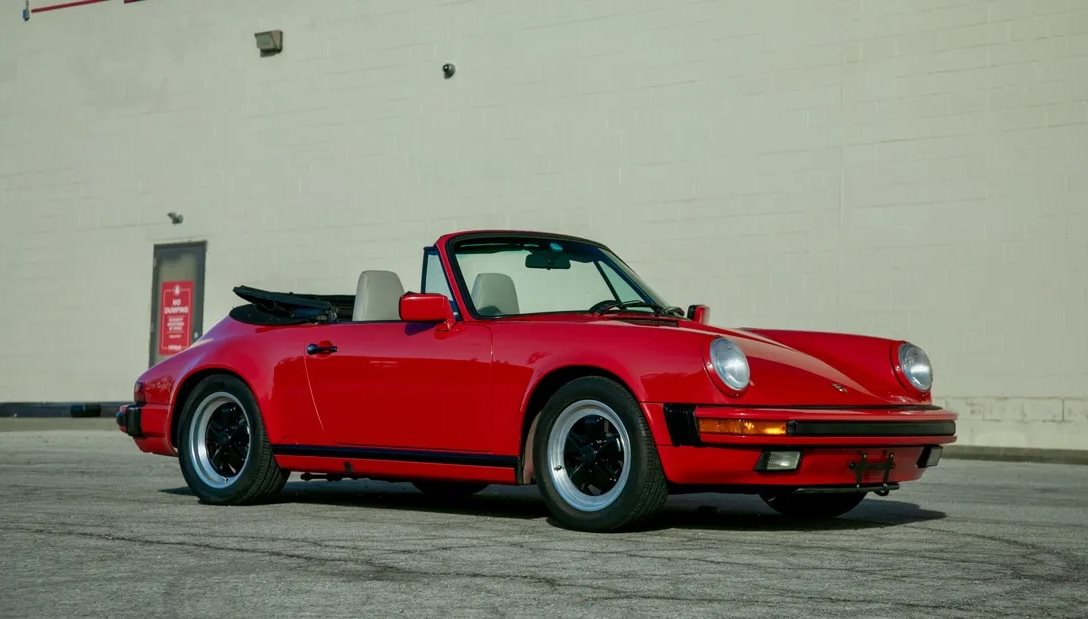 1987 Porsche 911 Carrera cabriolet