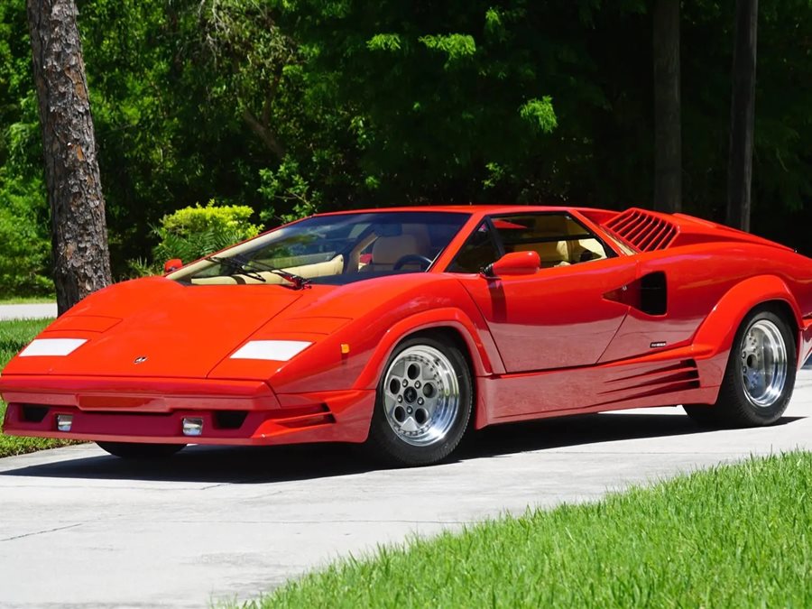 1989 Lamborghini Countach 25th Anniversary coupe